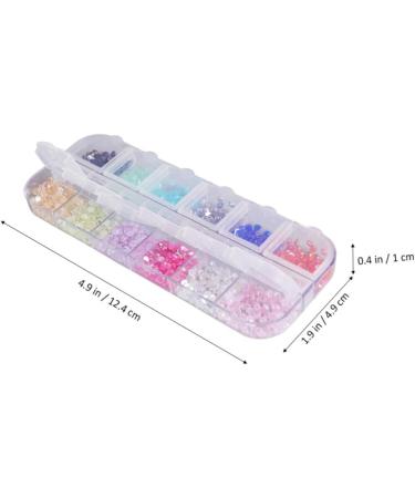 POPETPOP Acrylic Nails 3 Sets Nail Gel Polish Nail Art Acrylic Nail Art Accessories Shiny Nail Accessories Nail Decor Nail Acrylic Nail Art Decor Rivet Alien Crafting Gadgets - Buy Online on GoSupps.com