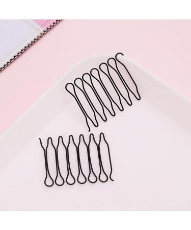 Invisible U Shape Hairpin Comb Clips for Women & Girls - 3 Piece Hair Finishing Fixer Set | International Shipping Available - Buy Online on GoSupps.com