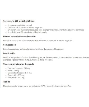  Nuvia TESTOSTERONE FORTE 250 (2 x 30 Capsules) BOOST TESTOSTERONE - Buy Online on GoSupps.com