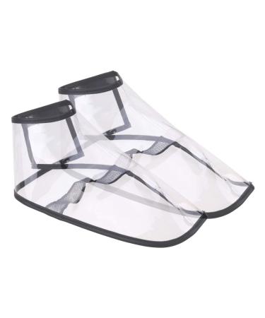 Beaupretty 1 pair of shoe coating made of silicone haircut foot cover haircut shoe protection shoe protection for salons salon shop covering hairdresser shoe cover rainwear boots single way L.