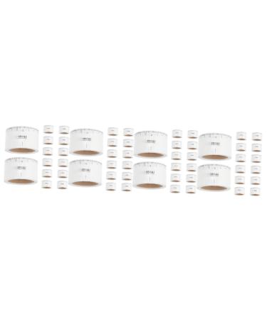 FRCOLOR 200 Pcs Makeup Tools Eyebrow Ruler Stencil Marker Eyebrow Ruler Sticker Eyebrow Powder Make up