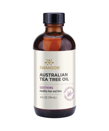 Swanson Tea Tree Oil 4 fl Ounce (118 ml) Liquid