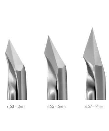 GERMANIKURE Tapered Cuticle Trimmer - 3/4 Jaw Nipper - Made in Germany with FINOX Stainless Steel - Sharp Cuticle Remover in Leather Case - Manicure Tool (7mm) - Buy Online on GoSupps.com