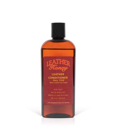 Leather Honey Leather Conditioner, Best Leather Conditioner Since 1968. for Use on Leather Apparel, Furniture, Auto Interiors, Shoes, Bags and Accessories. Non-Toxic and Made in The USA! 8 Fl Oz (Pack of 1)