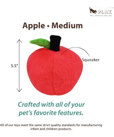 Buy PLAY Pet Lifestyle and You Soft Apple Dog Toy for Your Garden - Quality International Shipping - Buy Online on GoSupps.com