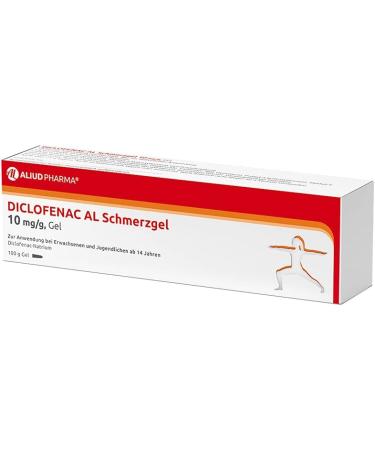 Aliud Pharma Diclofenac Pain Gel 10 mg/g - 100g for Relief of Muscle Pain | Fast Shipping Internationally - Buy Online on GoSupps.com