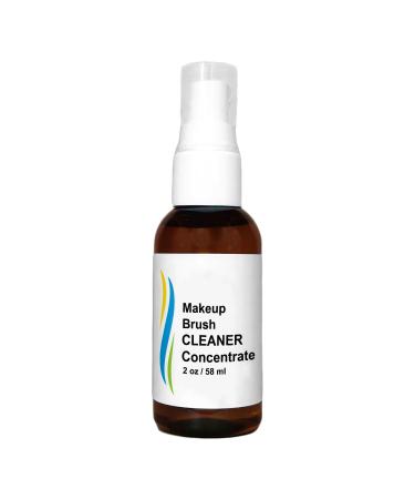 CORUM Makeup Brush Cleaner Concentrate - Gentle Liquid Solution for Makeup Sponges Brushes Beauty Blenders - Natural Vegan (2 oz) 2 Ounce