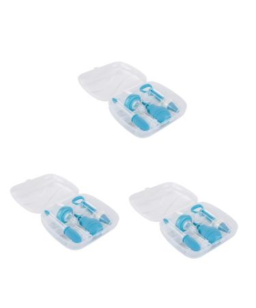 Toyvian 6 sentences baby food medication dispenser juice-kits medical kits juice feeder feeding set feed dispenser for baby mined medicine dripper suite child mediumx3pcs as shown x 3 pieces