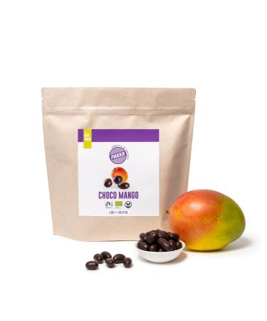 Pakka Bio Fairtrade Chocolate Mangos 1kg - Eco Vegan Mango Dragees from Colombia - Ethical Sweet Treats - Buy Online on GoSupps.com