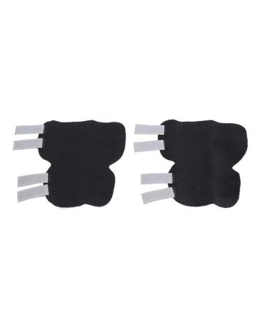 Oumefar Dog Rear Leg Braces Support Paw Compression Wraps Protector Dog Hock Sleeves Joint Wraps to Help Dogs Recover(L)