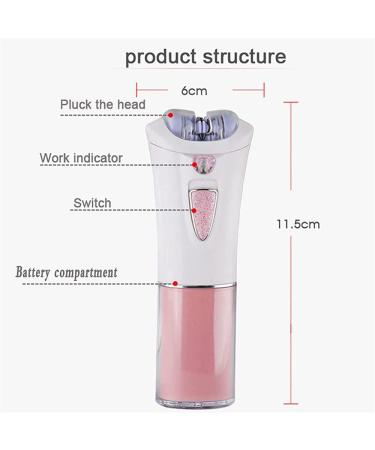 Wireless Glamorous Skin Facial Epilator for Face - Glabrousskin Hair Removal Tool (1pcs) - Buy Online on GoSupps.com