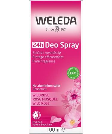 Weleda Wild Rose Deodorant 100 ml Fresh 100 ml (Pack of 1) - Buy Online on GoSupps.com