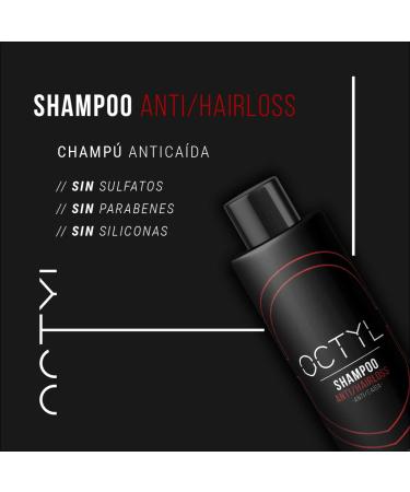 Octyl Anti Hair Loss Shampoo | Professional Hair Growth Treatment | 250ml for Everyday Use - Buy Online on GoSupps.com