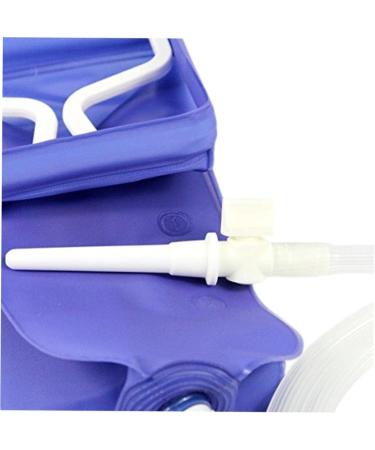 Unisex Home Enema Kit - Colon Cleansing Set for Men and Women | Folding Bag, Hose, and Tips Included - Buy Online on GoSupps.com