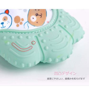 ANGELBB Teething Mitten 2Pack - Stimulating Infant Teeth Toys, Scratch-Free Design (Pink) - Buy Online on GoSupps.com