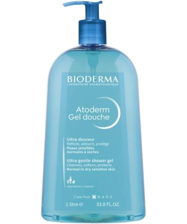  PARAVOSTRA Atoderm Shower Gel 1 Litre + Atoderm Cream 500 ml | Cleanses and Hydrates | Softens and Protects | Daily Care - Buy Online on GoSupps.com