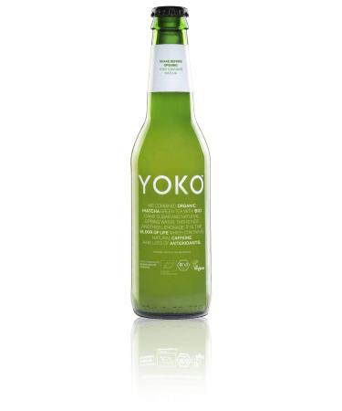 VIGO YOKO YOKO Organic Matcha Tea Drink 330ml | Still Drink | Matcha Green Tea Infusion | 330ml Bottle | Organic Matcha Tea | Matcha-Based Drink with Organic Cane Sugar