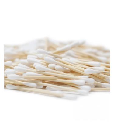500 Bamboo Cotton Buds | 100% Cotton Tips | Eco-Friendly & Durable | Natural Shaft - Perfect for Home & Travel - Buy Online on GoSupps.com