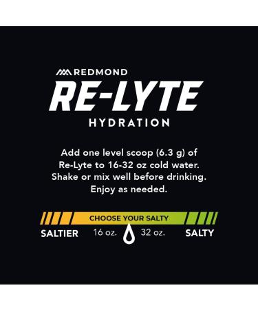 REDMOND Re-Lyte Hydration Electrolyte Powder Bulk Pouch 175 Servings/Lemon Lime - Buy Online on GoSupps.com
