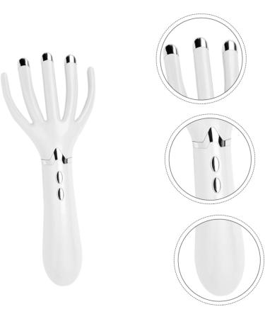 FRCOLOR White ABS Massage Comb - Multifunctional Shampoo Tool for Scalp & Hair Care | International Shipping Available - Buy Online on GoSupps.com