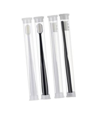 Magiclulu 4 piece toothbrush mother toothbrush oral care tool tooth cleaning brush micro nano toothbrush toothbrush tool mouth cleaning brush adult tooth cleaning tools