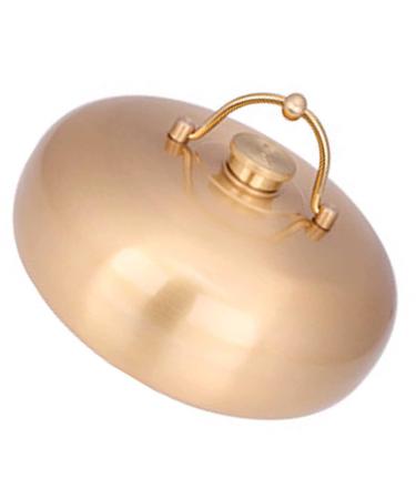 Copper hot water bottle with cover hot water bottle with knitting cover heat bottle Children adult hot water Bottle heat bottles for treatment