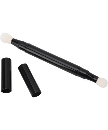 Professional Double Head Eyeshadow Brushes Cosmetic Tool Retractable Portable Double Ended Eye Makeup Brush for Outdoor Travel Black - Buy Online on GoSupps.com