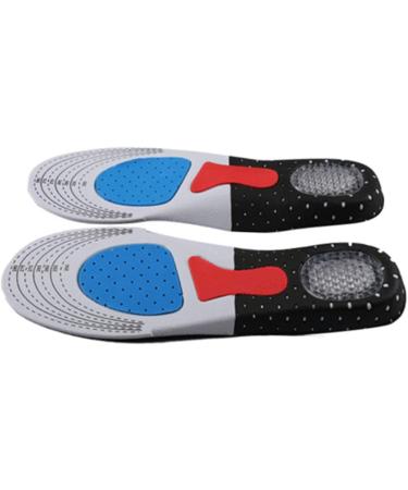 2 Pairs Arch Support Heel Cushion Insert - Breathable Eva Insoles for Basketball & Training - Black Shoe Pads - Buy Online on GoSupps.com
