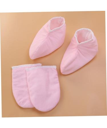 FOMIYES 2 Pairs Paraffin Wax Mittens Beauty Gloves Mittens Kids Thermal Heated Mitt Wax Care Insulated Mittens Heated Glives Paraffin Foot Cover Paraffin Bath Mitts Boots Whitening - Buy Online on GoSupps.com