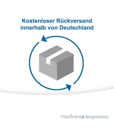 Medivere Speicheltest Hormonprofil - Pr zise Cortisol Laboranalyse f r Internationale Kunden - Buy Online on GoSupps.com