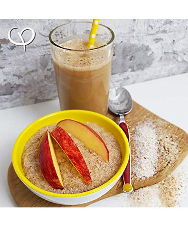 Organic Golden Peanut Psyllium Husks 1 kg - 99% Pure High Fiber Gluten-Free Vegan - Natural Product from India - Buy Online on GoSupps.com