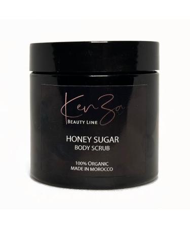 Brown Sugar Exfoliating Body Scrub with Honey and Moroccan Argan Oil for Smooth Soft Skin Exfoliating Body Scrub Sugar Scrub for Body