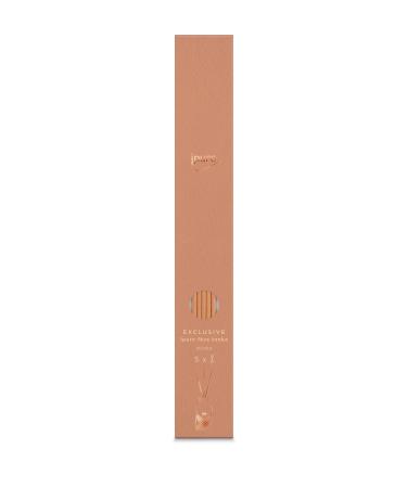 Ipuro Exclusive Fibre Sticks F ve Tonka 5x - fiber sticks for refilling 240ml diffusers |Replacement sticks for diffusers |Spatial freshener room fragrance chopsticks |Fragrance sticks wooden sticks