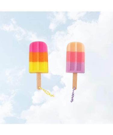 Supvox Peeling Bath Sponge Set - Ice Cream Stem Shape for Adults & Kids | Perfect for Home & Hotel Use - Buy Online on GoSupps.com