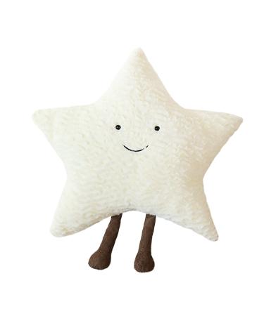 LIBOOI 60cm Sun Cloud Moon Star Pillow Cushion Decorative Kids Cute Nursery Pillow Cloud Soft Decor Stuffed Pillow Plush Pillow for Kids Bolster Soft Sofa Room Decor (UK1-YH-221129DJ02-5-HD) 60cm Star