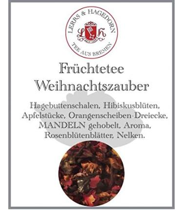 Lerbs & Hagedorn Lerbs & Hagedorn Christmas Magic Fruit Tea | Orange Clove Flavor 250g (approx. 21 liters) rosehip hibiscus apple orange pieces