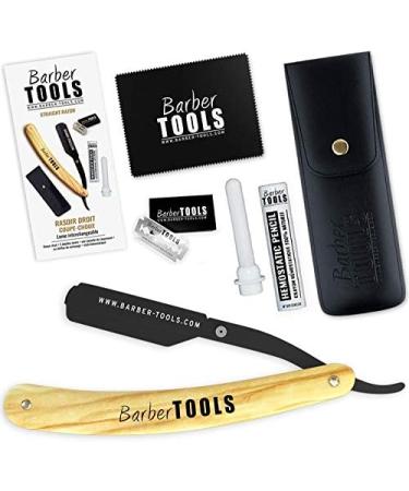 Premium Barber Tools: Versatile Razor with Interchangeable Blades & Complete Set - Buy Online on GoSupps.com