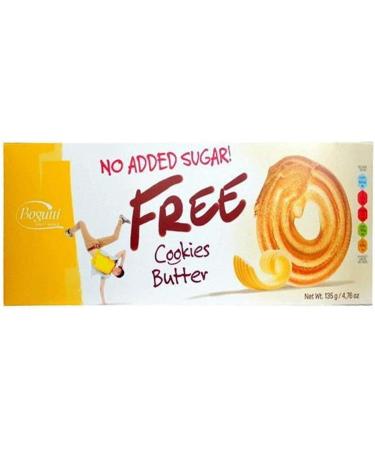  BOGUTTI Bogutti Butter Cookies No Added Sugar 135g - Buy Online on GoSupps.com