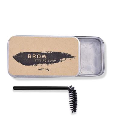 Eyebrow Styling Soap Kit 3D Brows Styling Soap Wild Eyebrow Styling Shaping Wax Colorless Natural Eyebrow Cream for Stylish