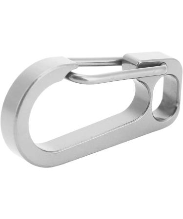Titanium Alloy Carabiner Keychain - EDC Mountaineering Buckle for Climbing & Outdoor Safety | International Shipping Available - Buy Online on GoSupps.com
