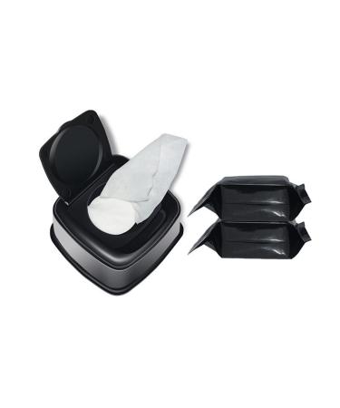 Makeup Remover Wipes The Independently Packaged Makeup Wipes And Water Remover Are Suitable For Cleaning Facial Wipes And Removing Cosmetics Mascara Lipstick 10ml Clear Skin Black 1 g (Pack of 1)