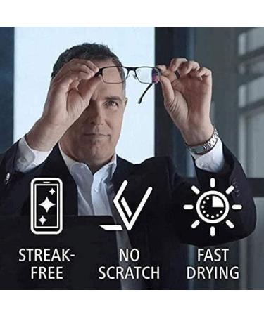 Plbrez Reusable Moist Lens Cloth - Anti-Fog Defogger for Glasses | Prevent Fogging & Enhance Clarity - Buy Online on GoSupps.com