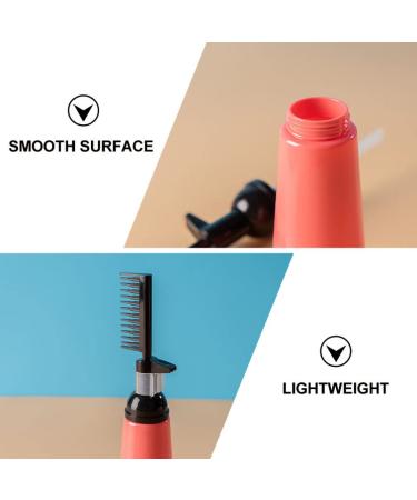 Beaupretty 2pcs Hair Dye Applicator Bottles & Comb | Hair Coloring Squeeze Bottles for Perfect Application - Buy Online on GoSupps.com