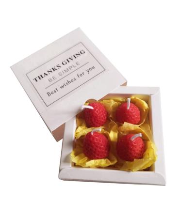 1 Box Valentine's Day Candle Strawberry Scented Candle Scented Candle Scented Strawberry Candle Valentine s Day Valentine s Day Candle Girlfriends Candle