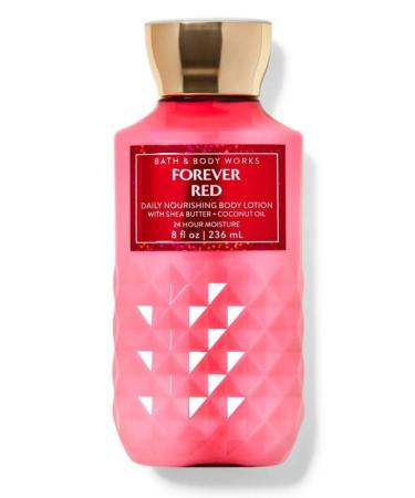 Bath Body Forever Red Daily Nourishing Body Lotion 8 fl Oz White