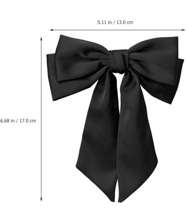 Beaupretty Large Hair Bow Clips Hair Bow Barrette Big Hair Bows Girls Bow Clip Bowknot Hair Accessories for Girls Women - Buy Online on GoSupps.com