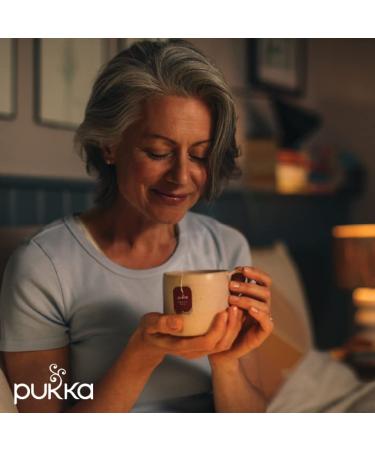 Pukka Night Time Berry Bio-Fruit Tea | Natural Sleep Tea with Chamomile & Lavender | 4 Pack of 80 Tea Bags for Restful Sleep - Buy Online on GoSupps.com