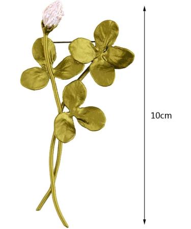 WIPPWER Pin Jewelry Gifts for Women Clothing Accessories Brooch Pins Vintage Four Leaf Clover Exquisite Gilded Brooch Pin for Women Girls Brooches & Pins - Buy Online on GoSupps.com