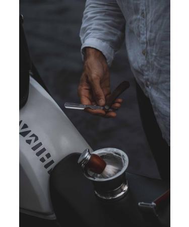 Brent Berkeley Men's Royal Silver Razor Set - Durable Shaving Brush & Shell - Reduces Skin Irritation - Perfect Gift for Grooming - Buy Online on GoSupps.com