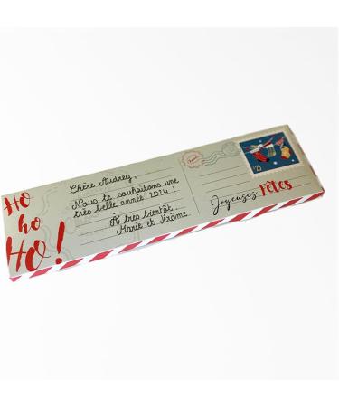 CHOCODIC - Chocolate bar greeting card to personalize - CHRISTMAS CHOCOLATE ARTISANAL AND FRENCH - Buy Online on GoSupps.com